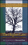 Higher Law thirteen essays by Thoreau