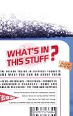 What's In This Stuff? Hidden Toxins book by Patricia Thomas
